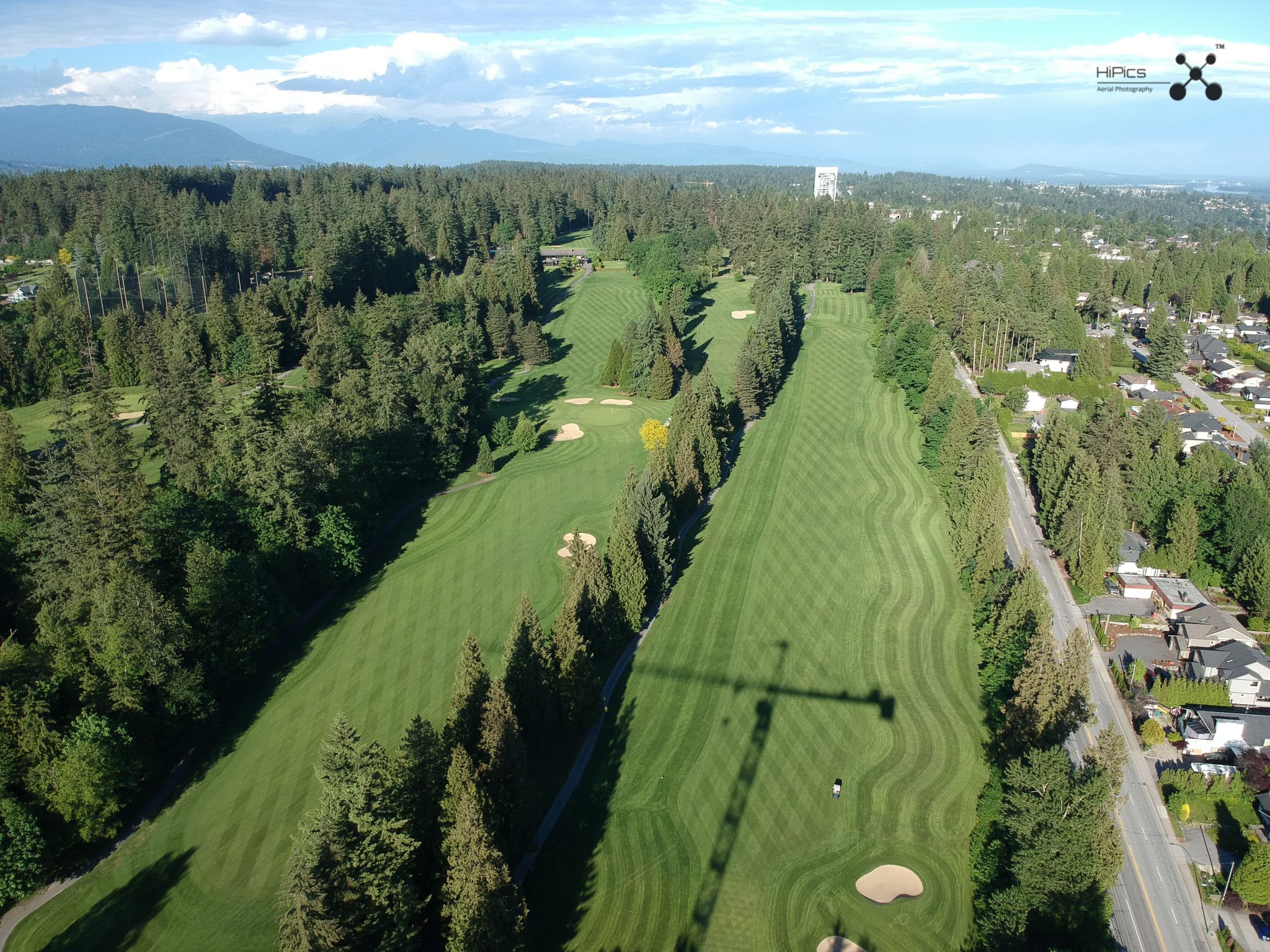 Drone Picture for Marketing New Tower in Coquitlam